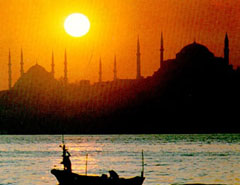 Sunset in İstanbul